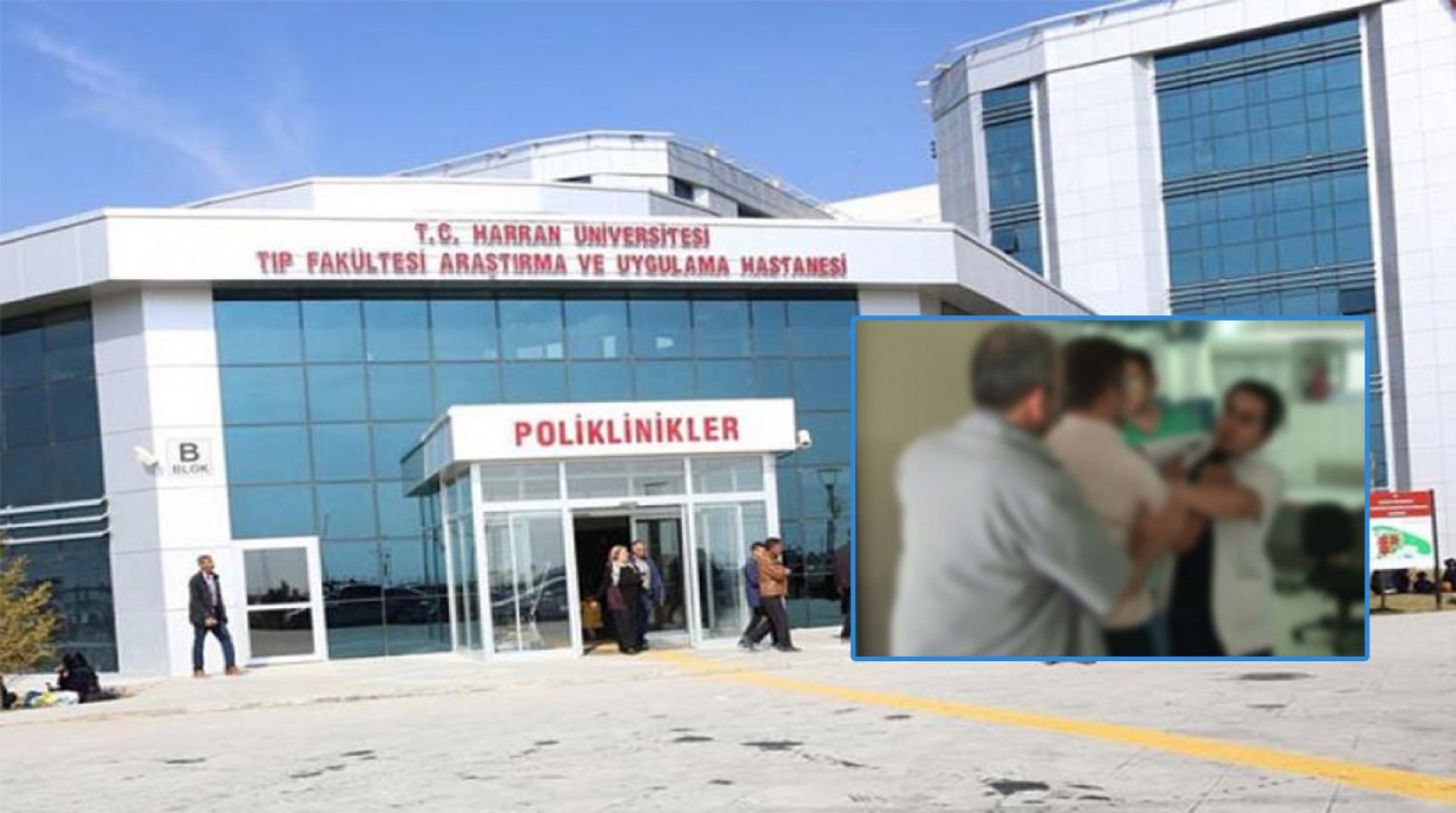 Şanlıurfa'da doktor, hasta yakınlarınca tehdit edildi;