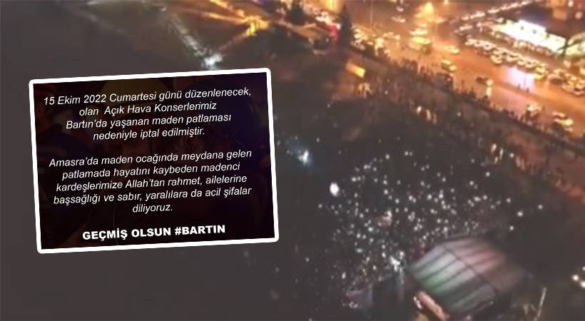 Maden faciası nedeniyle Viranşehir’deki konser iptal edildi;