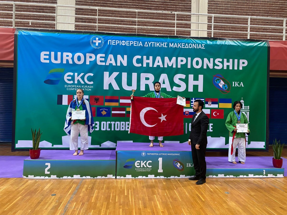 Şanlıurfalı Rabia Demir Avrupa şampiyonu oldu;