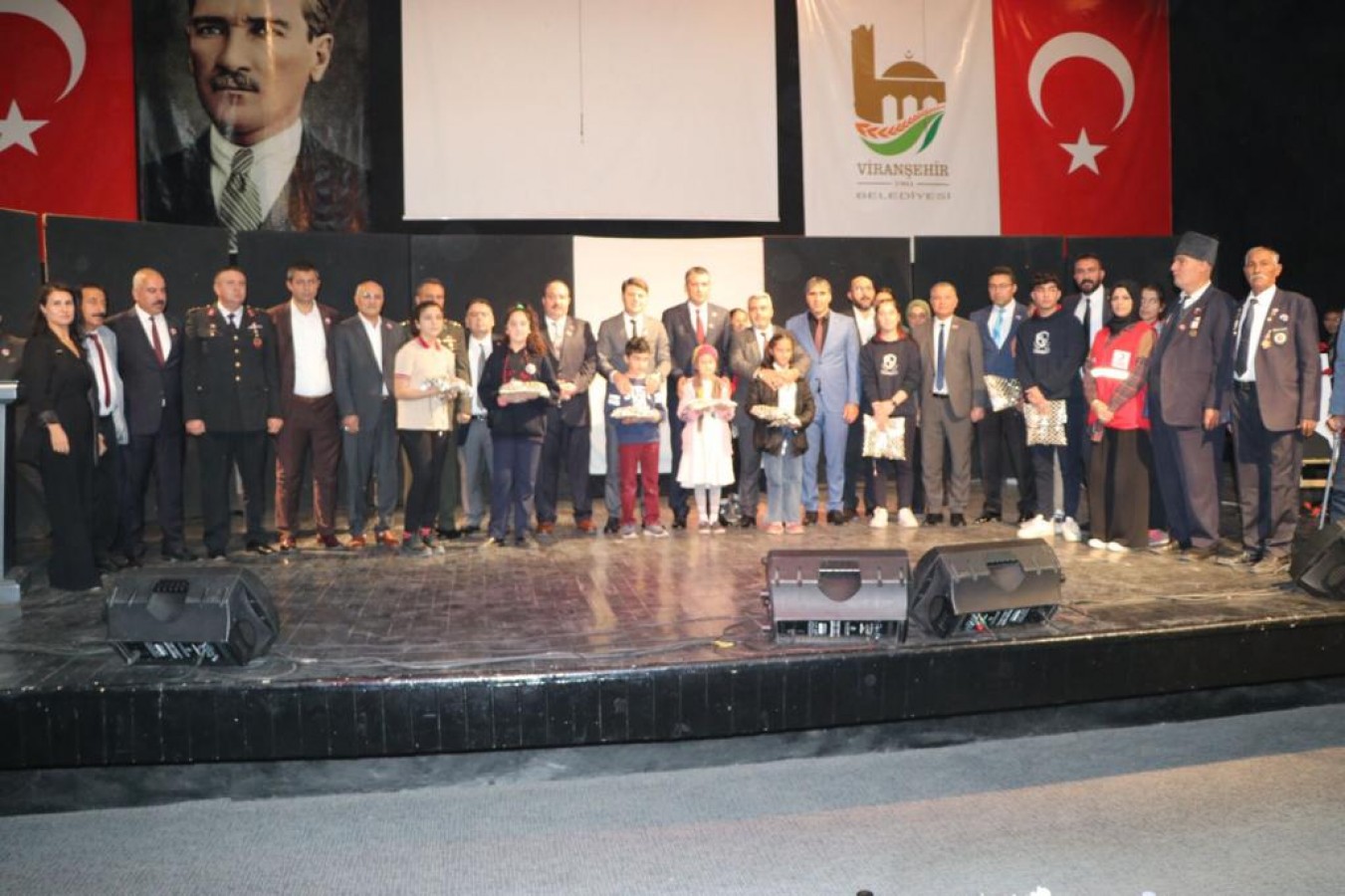 Viranşehir’de 10 Kasım Atatürk’ü anma programı;
