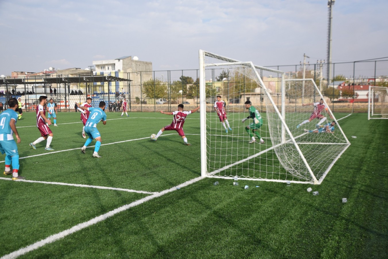 Viranşehir Belediyespor faklı kazandı;