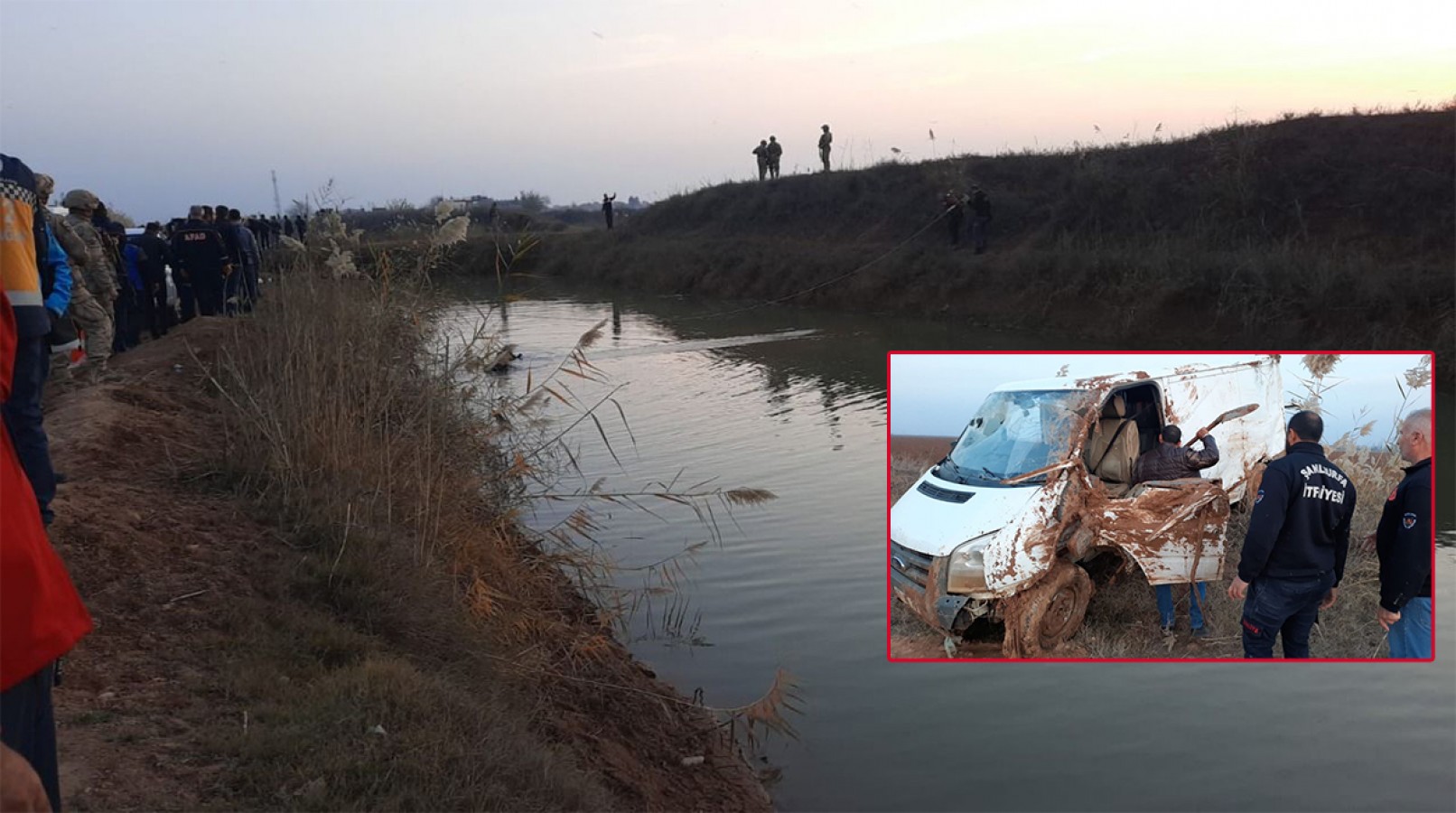 Harran'da göçmenleri taşıyan minibüs kazasına ilişkin 2 zanlı tutuklandı;