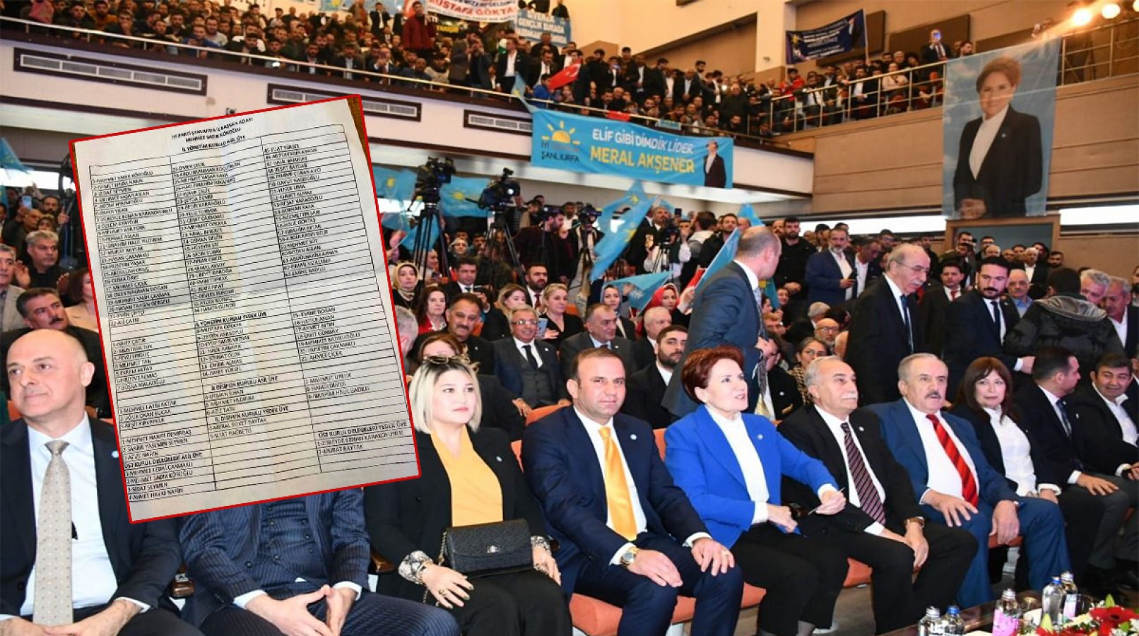 İYİ Parti’nin Şanlıurfa’da yeni yönetimi belli oldu;