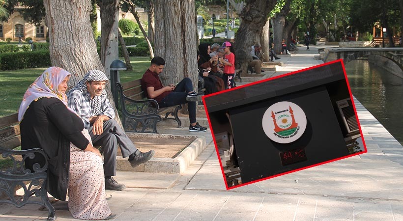 Urfa’da bunaltıcı sıcaklıklar etkisini göstermeye başladı;