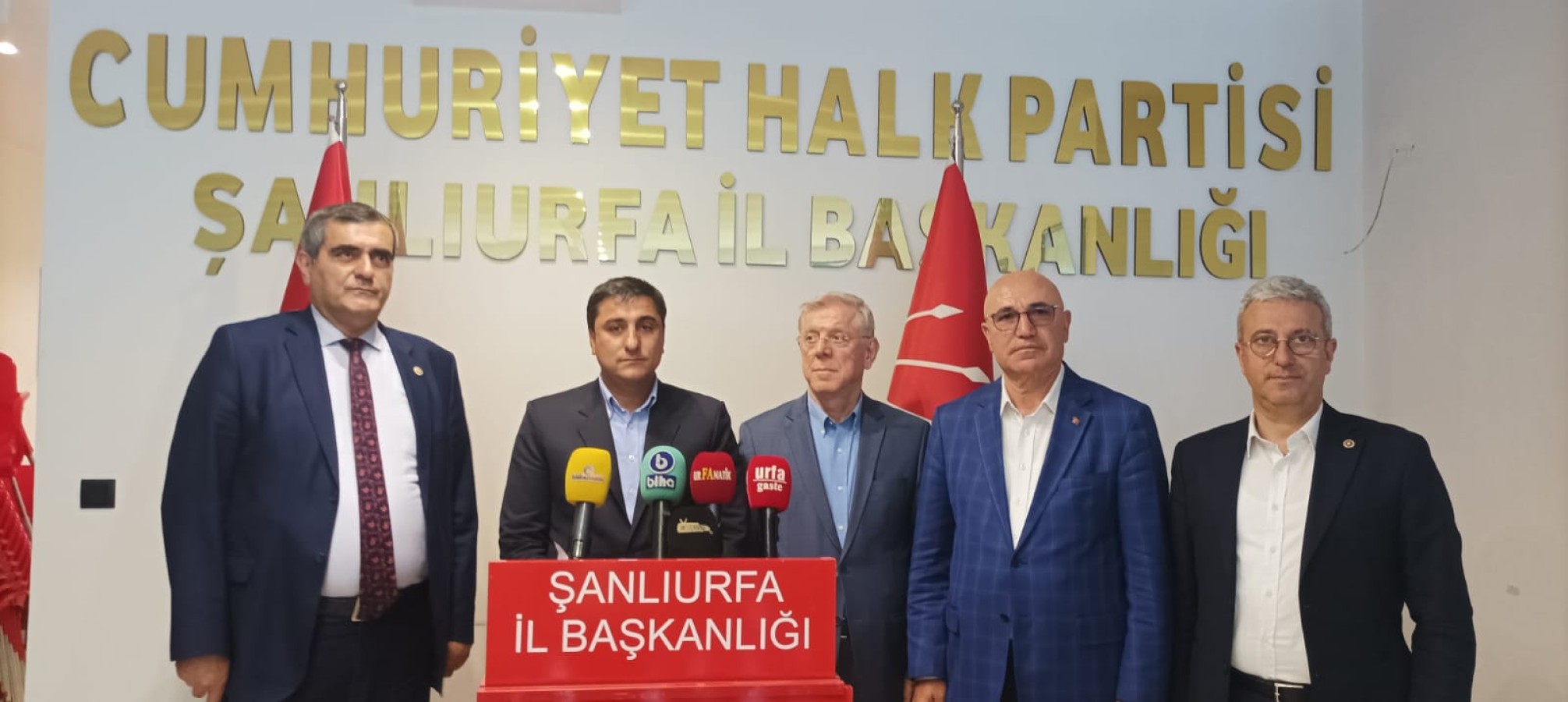 Şanlıurfa CHP’de seçim öncesi güvenlik toplantısı;