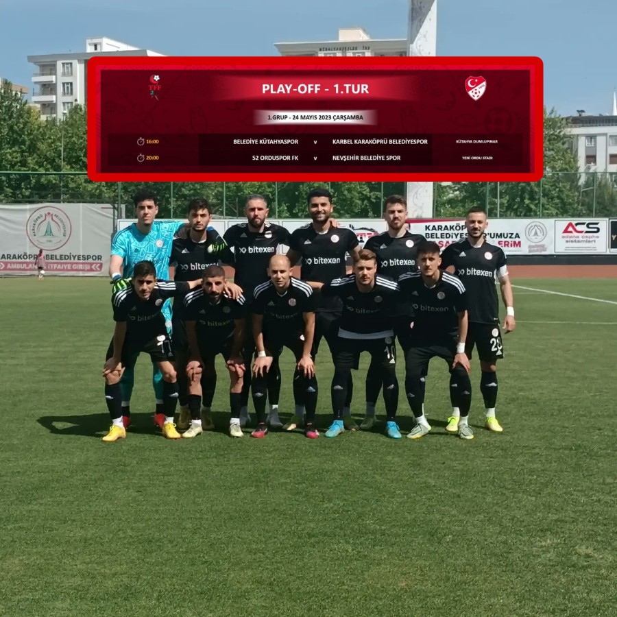 Urfa temsilcisinin play-off programı belli oldu;