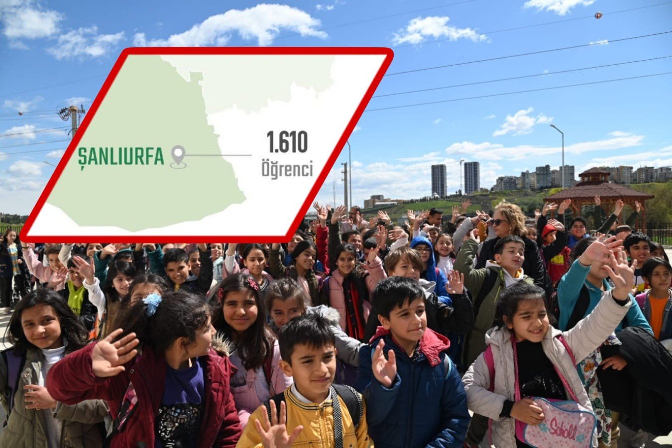 Urfa’ya bin 610 depremzede öğrenci geri döndük;