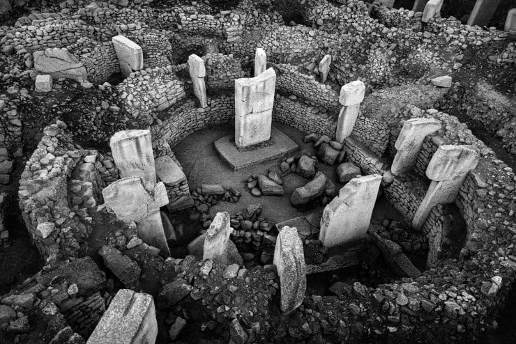 Göbeklitepe fotoğrafları Pera Müzesi'nde;