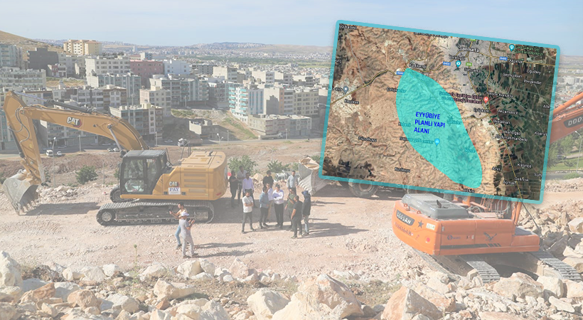 Eyyübiye Belediyesi ve TOKİ iş birliği ile binlerce konut inşa ediliyor;