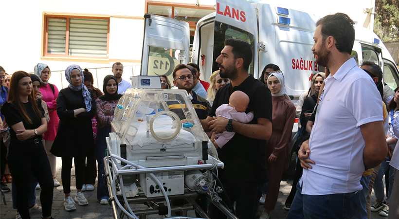 Urfa'da sağlık personeline ‘Temel Yenidoğan Bakımı Eğitimi’ verildi;