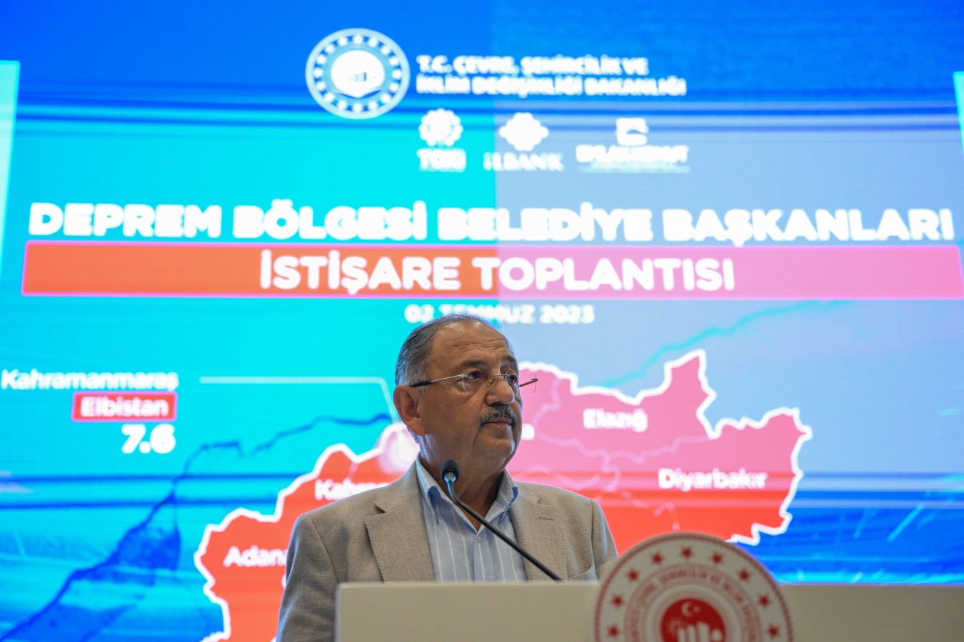 Bakan Özhaseki: Sıfır toleransla önümüze bakmamız icap ediyor;