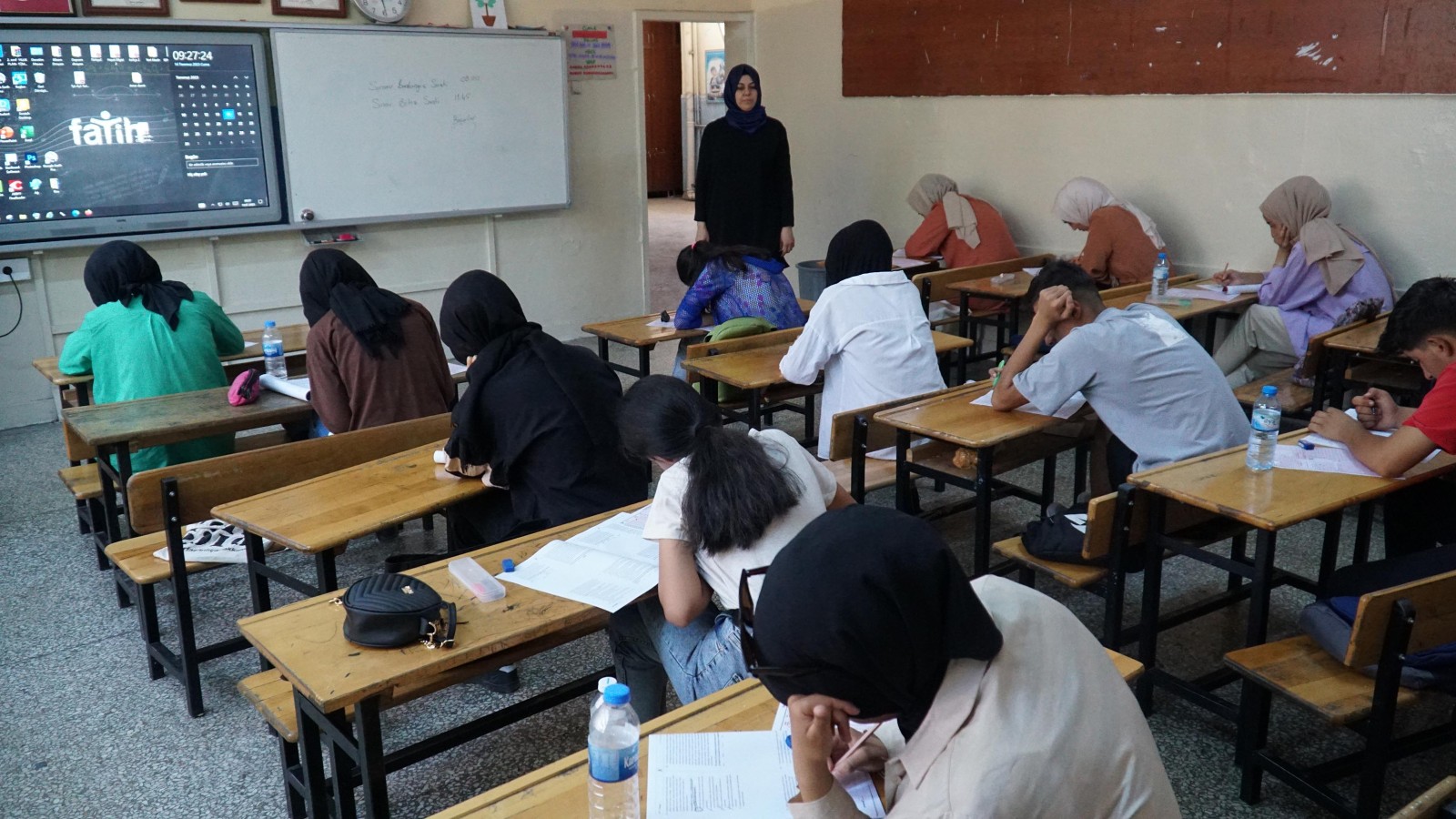 Geneçler Haliliye Belediyesi ile sınava hazırlanıyor;