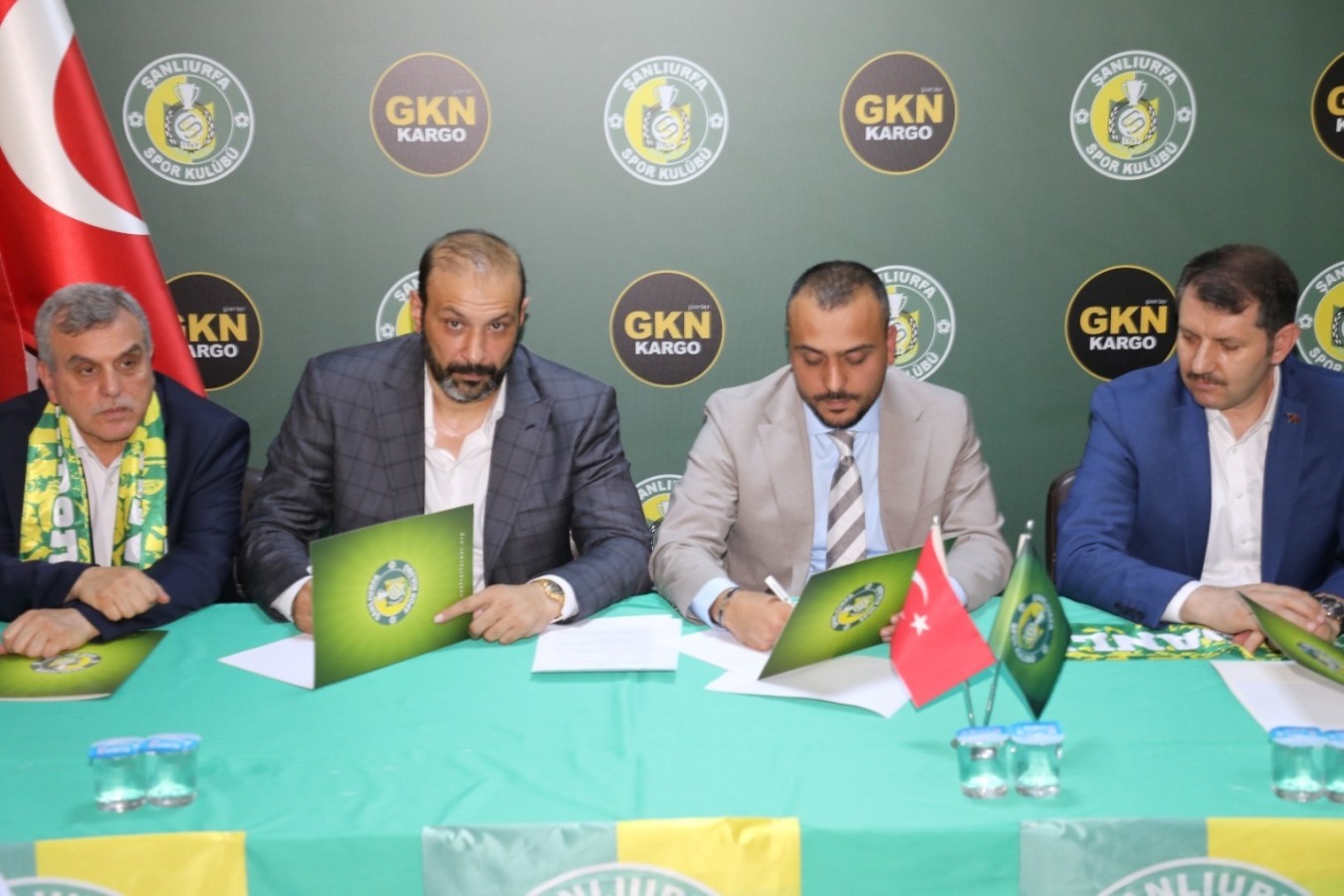 Şanlıurfaspor ile GKN Kargo arasında sponsorluk anlaşması imzalandı;