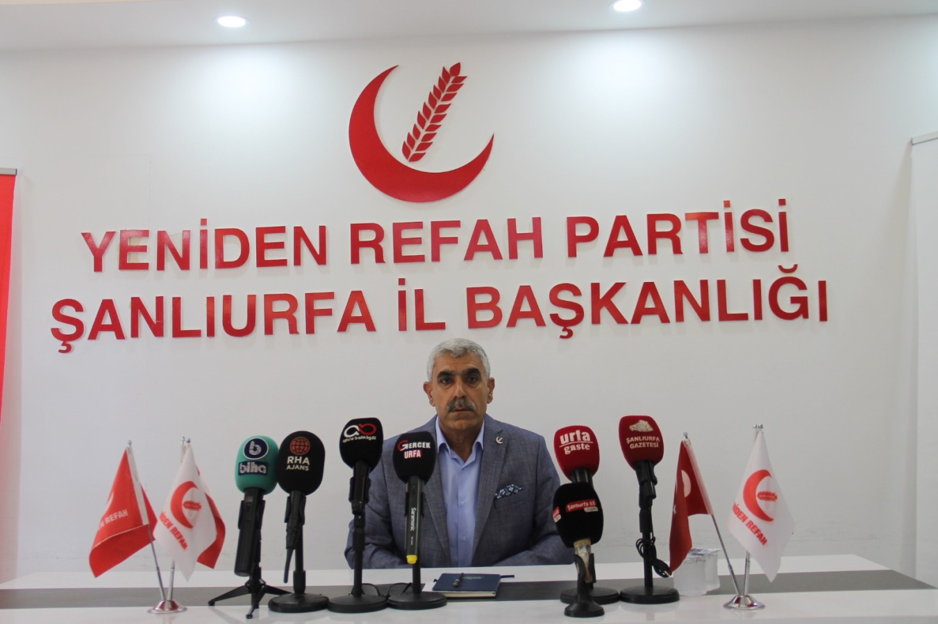 Yeniden Refah Partisi İl Başkanı: Urfa'da değişim zamanı geldi;