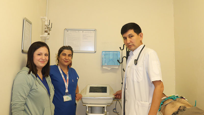 Harran Üniversitesi Hastanesi EKG'leri dijitalleştiriyor;
