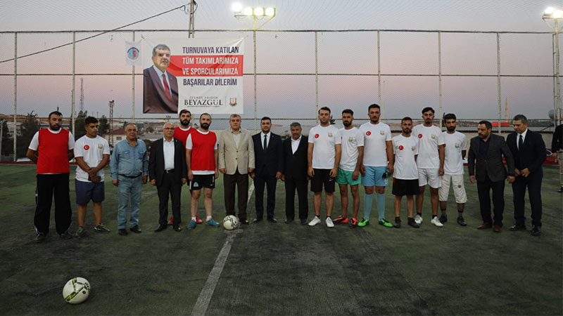 Şanlıurfa Büyükşehir Belediyesi’nden ‘Esnafla El Ele Futbol Turnuvası’;