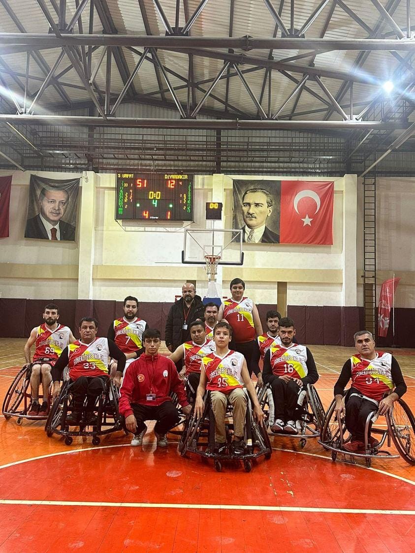 Engelli basketbol ligine Şanlıurfa ekibi galibiyetle başladı.;
