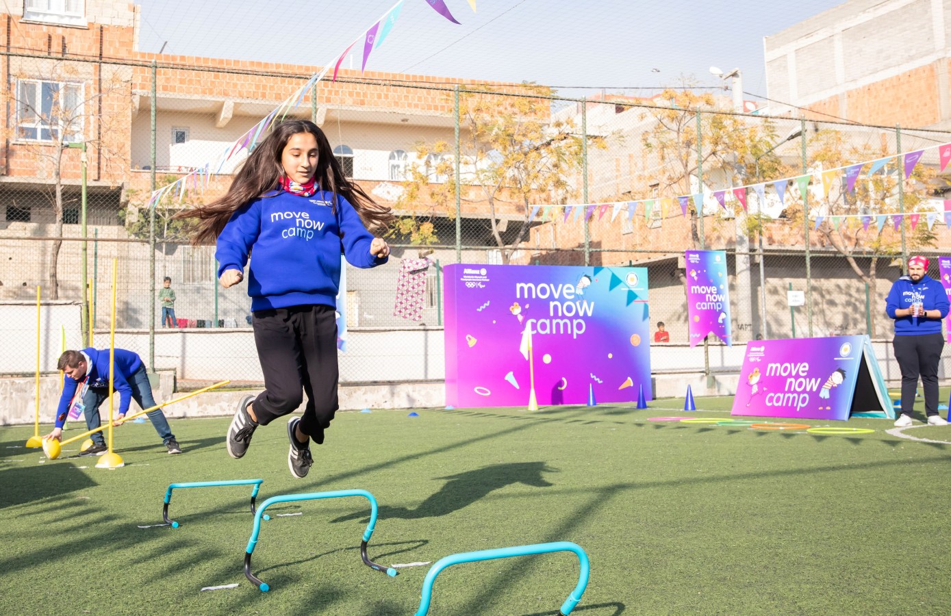 Urfa’da çocuklar için spor şenliği;