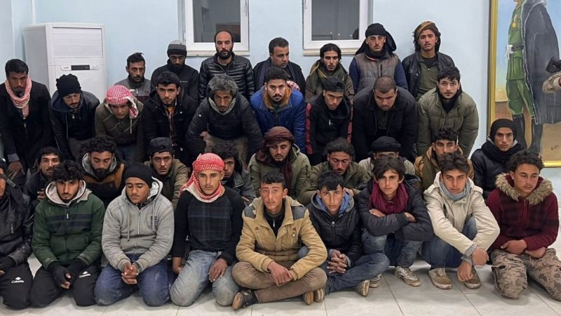 Afyon'da yakalanan Kaçak göçmenler Urfa'ya getirildi;