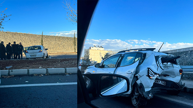 Karaköprü'de trafik kazası: 2 yaralı;