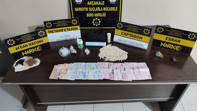 Şanlıurfa'da uyuşturucu operasyonu: 2 gözaltı;