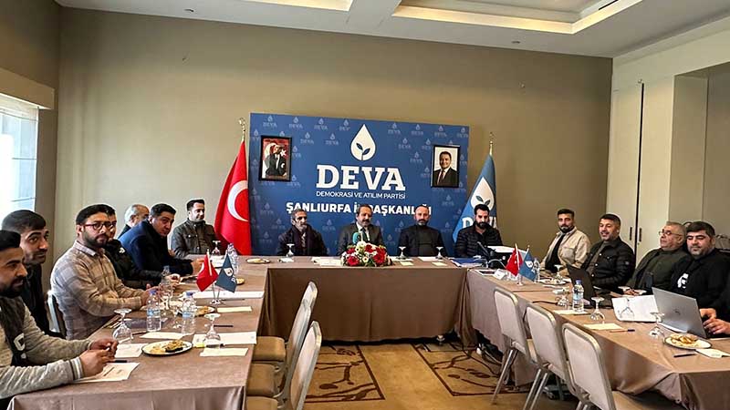 DEVA Partisi Şanlıurfa'da kendi logosuyla seçime girecek;