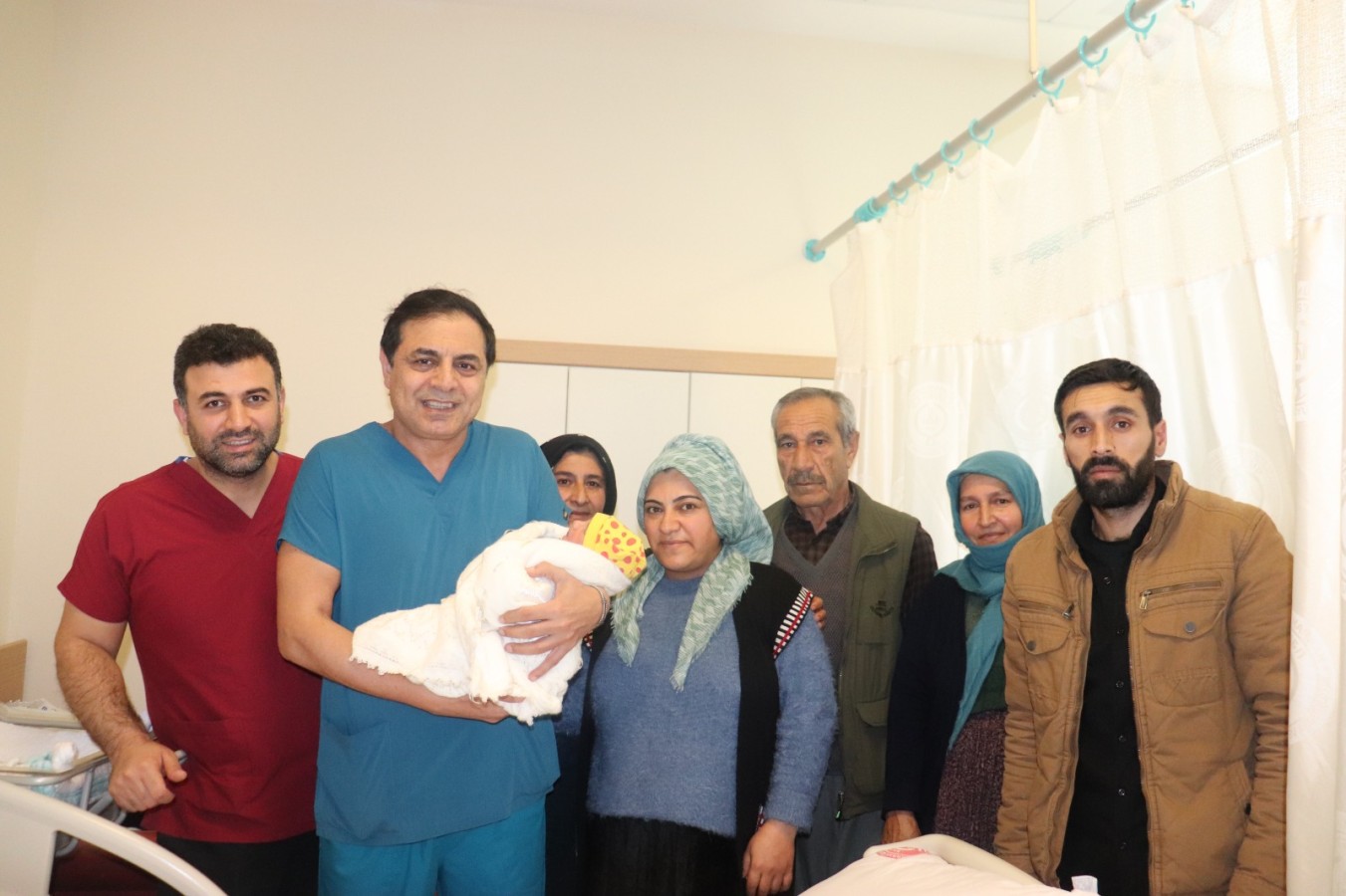 Şanlıurfa’daki hastane bir aileye daha umut oldu!;