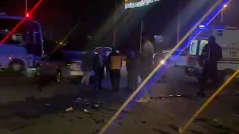 Eyyübiye'de trafik kazası: 1 yaralı;