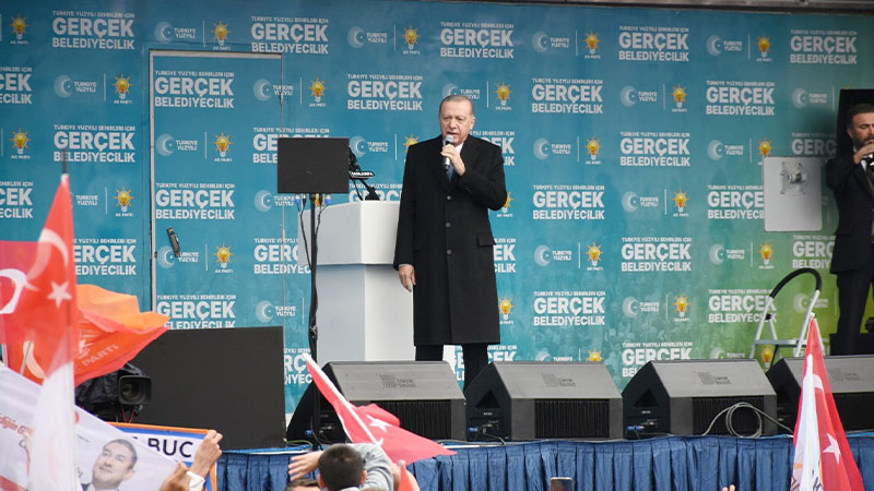 Erdoğan: Bizim siyasetimiz eser ve hizmet siyasetidir;