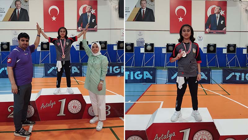Şanlıurfalı sporcu Türkiye birincisi oldu;