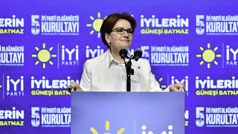 Akşener: Son kez karşınızdayım;