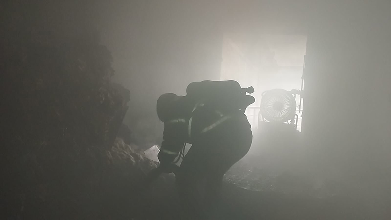 Eyyübiye'de ev yangını!;