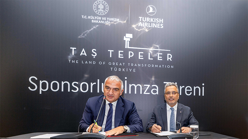 Türk Hava Yolları, Taş Tepeler Projesi'nin ana sponsoru oldu;