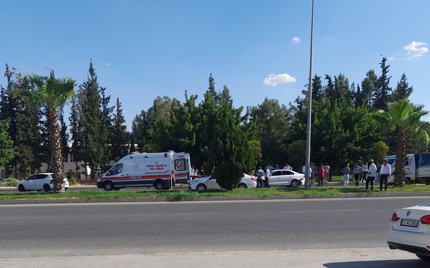 Şanlıurfa'da trafik kazası, 1 ağır yaralı;