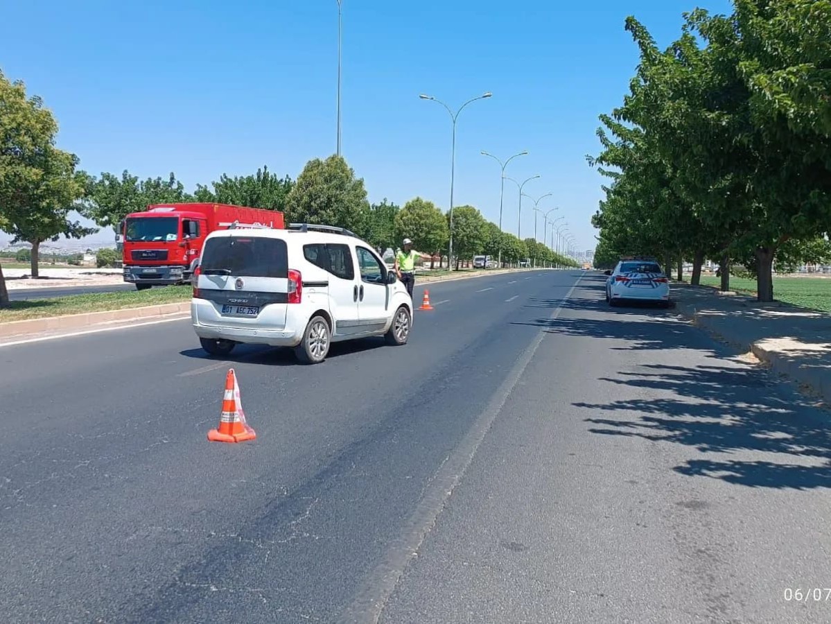 Şanlıurfa’da radarla hız denetimleri sürüyor;