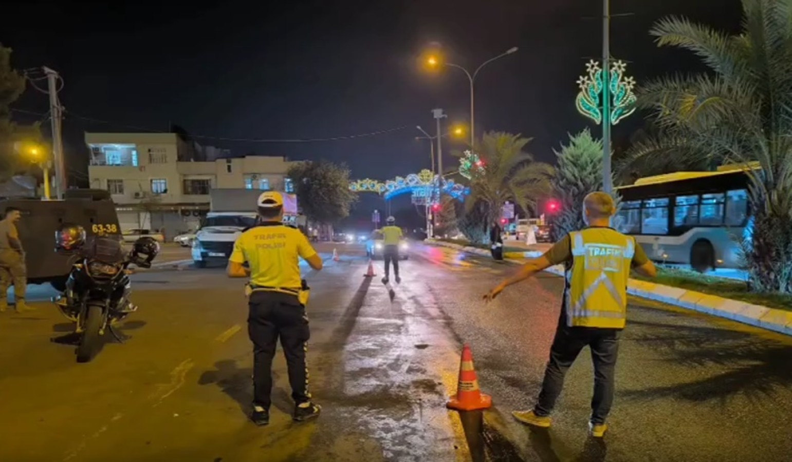 Şanlıurfa’da birçok araca ceza kesildi!;