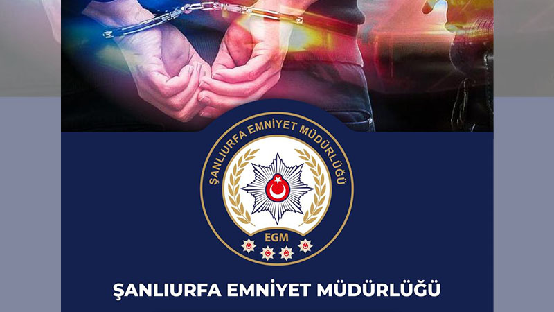 Şanlıurfa’da uyuşturucu suçlarından aranan 2 kişi yakalandı;