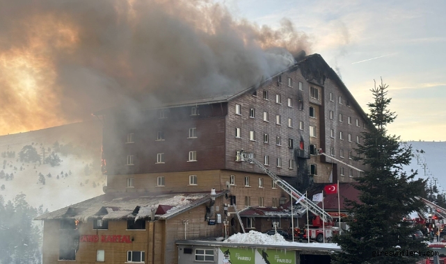 Kartalkaya Kayak Merkezi'ndeki otel yangınında 76 kişi hayatını kaybetti;