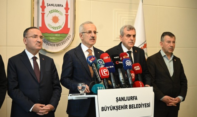 Bakan Uraloğlu Şanlıurfa’yı hızlı trenle tanıştıracak projeyi açıkladı