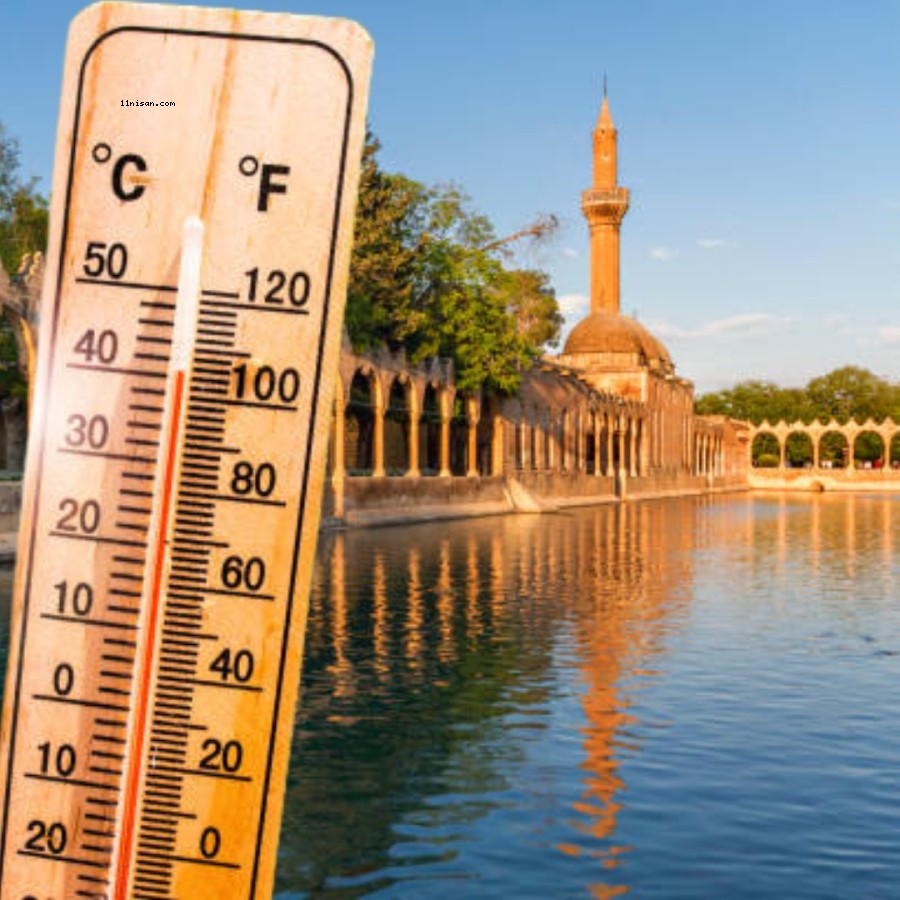 ARABİSTAN SICAKLARI TÜRKİYE'Yİ VURDU: ŞANLIURFA'DA TERMOMETRELER 46 DERECEYİ GÖRECEK!;