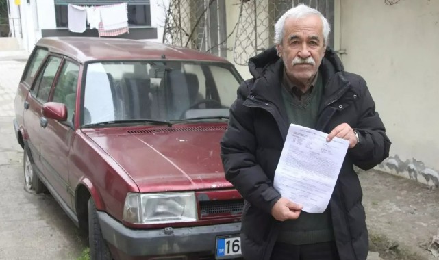 Sıfır aldığı aracı 17 yıldır kullanamıyor!