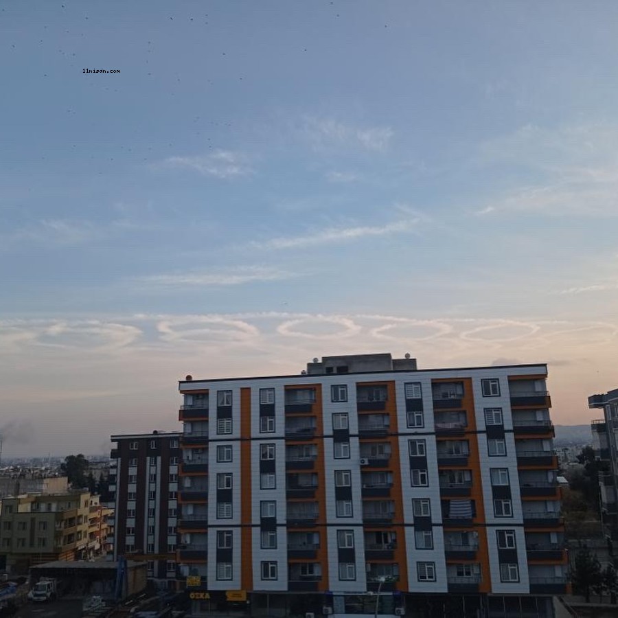 ŞANLIURFA'DA CHEMTRAİL ENDİŞESİ;