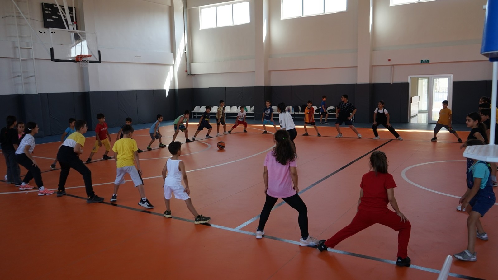 Karaköprü Belediyesinin spor kurslarına çocuklardan tam not;
