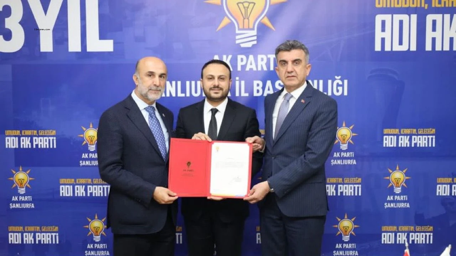 Ak parti haliliye ilçe başkanı mustafa bağmancı oldu