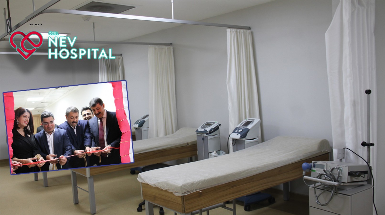 Nev Hospital’ın fizik tedavi ve rehabilitasyon ünitesi faaliyete girdi