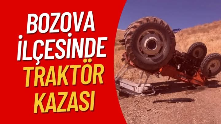 Şanlıurfa'nın Bozova İlçesinde Traktör Kazası: Sürücü Yaralandı;