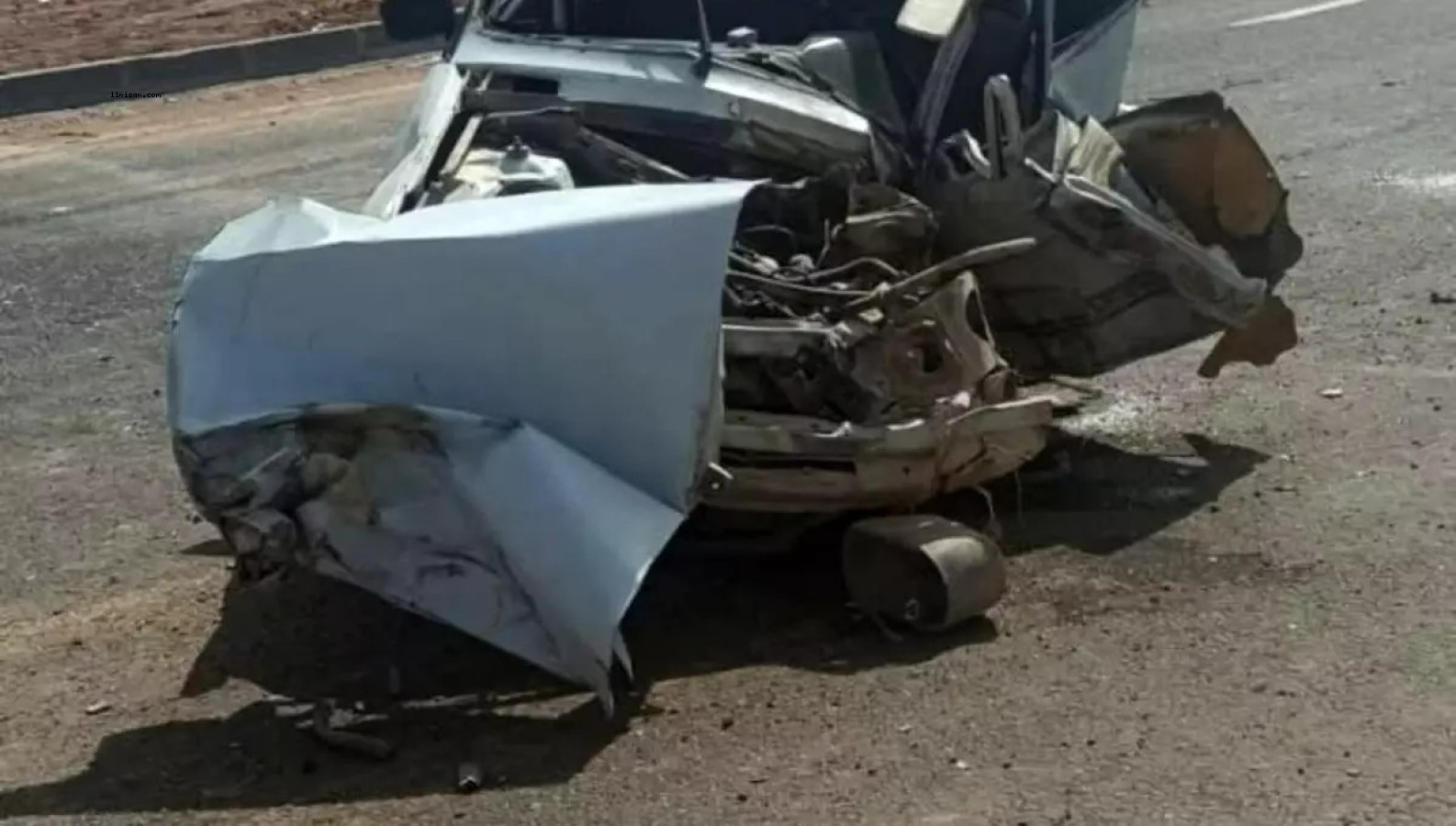 ŞANLIURFA'DA FECİ KAZA: 1 ÖLÜ, 3 YARALI;