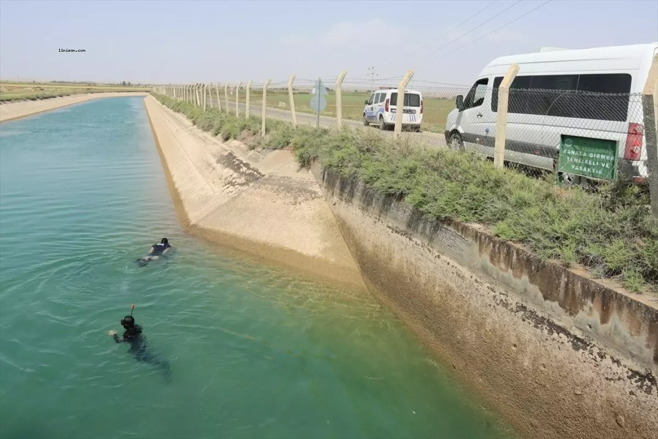 ŞANLIURFA'DA AKINTIYA KAPILAN ÇOCUK İÇİN ARAMA ÇALIŞMASI;