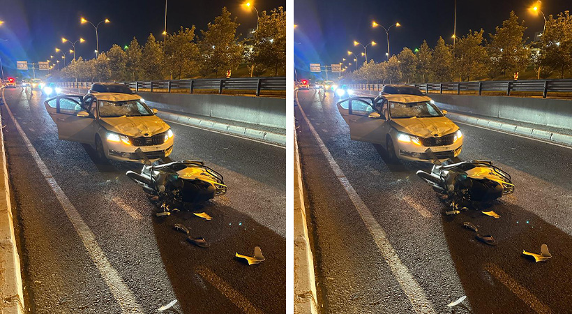 Urfa’da motosiklet ile otomobil çarpıştı: 1’i ağır 4 yaralı;