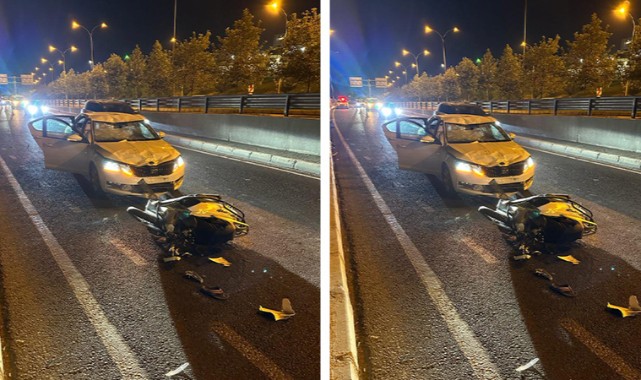 Urfa’da motosiklet ile otomobil çarpıştı: 1’i ağır 4 yaralı